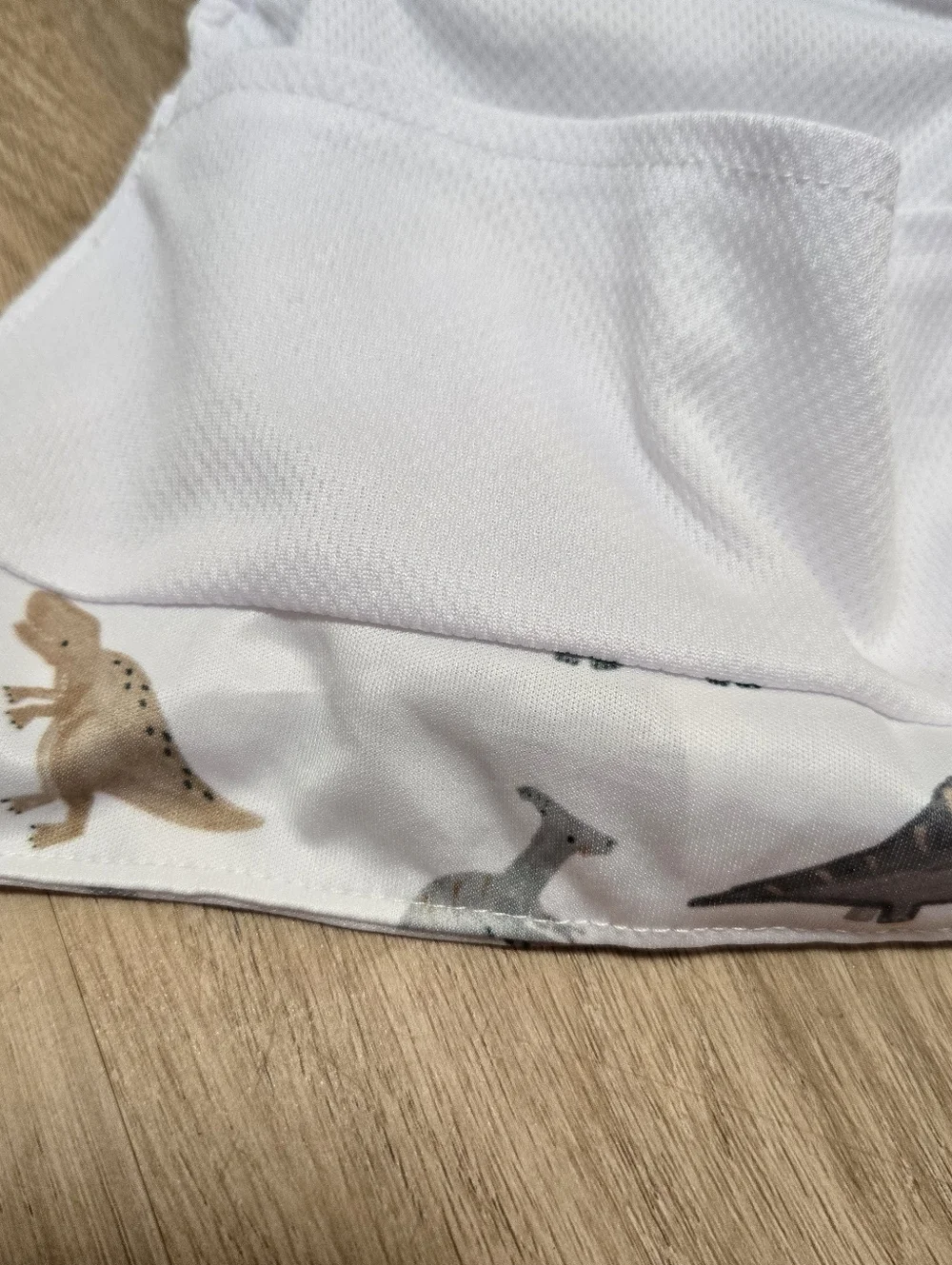 Happy beehinds one size pocket cloth diaper double gussets dino print